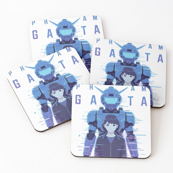 Item preview, Pragmata Mecha Guardian Glitch Anime Girl Illustration designed and sold by PixelWaveBD.