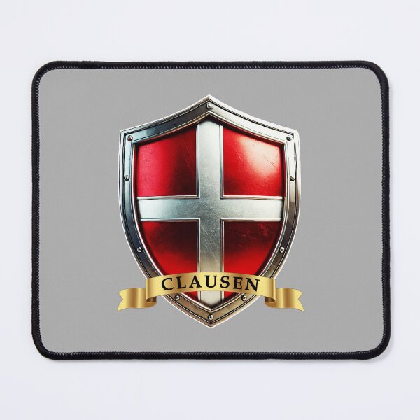 Item preview, Clausen Danish Heritage Crest Shield designed and sold by Highlandkings.