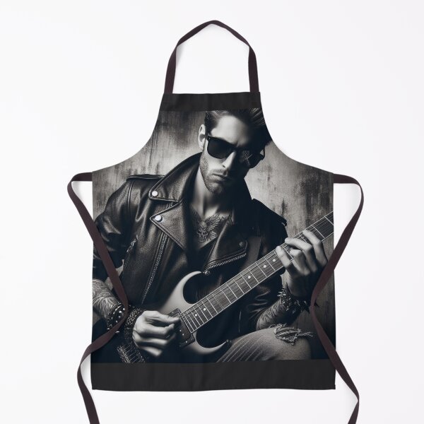 Item preview, Guitarrista de rock Música rock Arte designed and sold by ArtUnova.