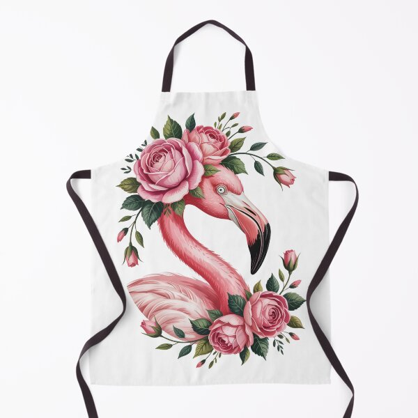 Item preview, Flamingo with Floral Crown designed and sold by jkrphoto.