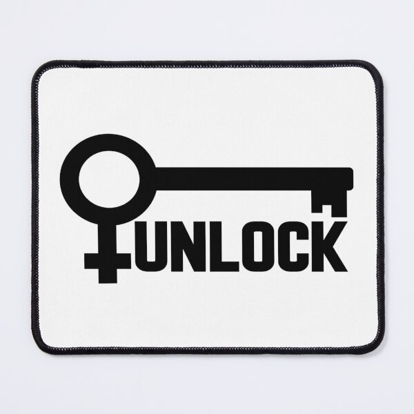 Item preview, Unlock Key Design – Bold Minimalist Symbol Graphic designed and sold by NewManiaGifts.
