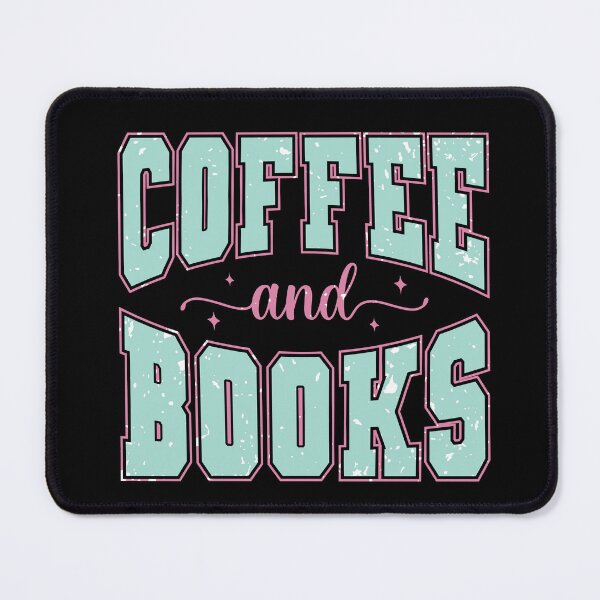 Item preview, Coffee and Books — Vintage Collegiate Reading designed and sold by FrescoDesign.