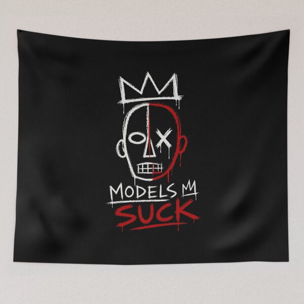 Item preview, Models Suck Street Art Bold Statement designed and sold by Creative_Canvas.