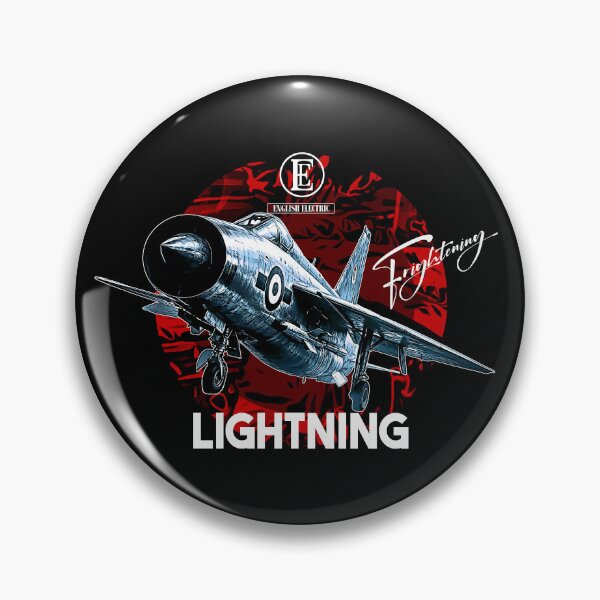 Item preview, English Electric Lightning “Frightening” Supersonic Interceptor Vintage Aviation Design designed and sold by Aerolovers.