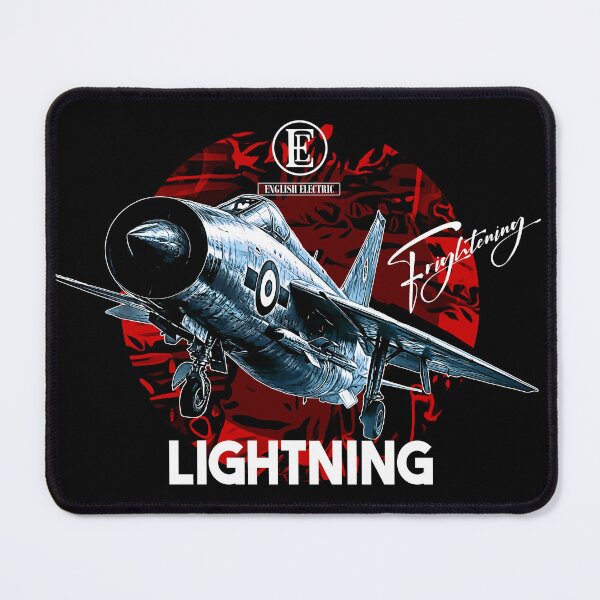 Item preview, English Electric Lightning “Frightening” Supersonic Interceptor Vintage Aviation Design designed and sold by Aerolovers.