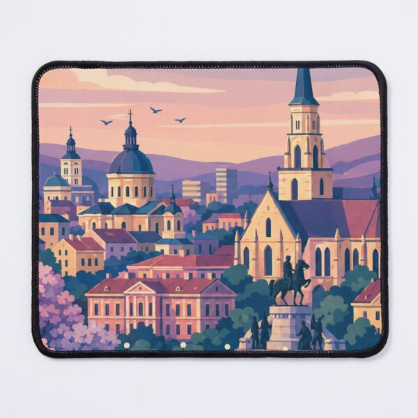 Item preview, Cluj-Napoca Romania Travel Poster designed and sold by MatthewHeights.
