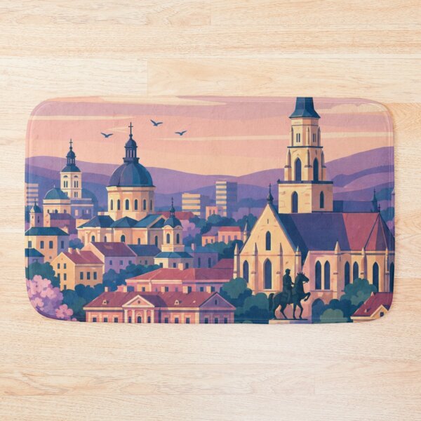 Item preview, Cluj-Napoca Romania Travel Poster designed and sold by MatthewHeights.