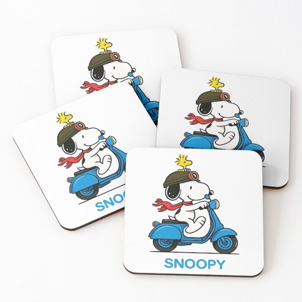 Item preview, Snoopy Blue Scooter Adventure with Woodstock designed and sold by henryavincnt.