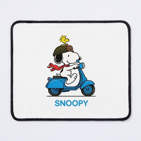 Item preview, Snoopy Blue Scooter Adventure with Woodstock designed and sold by henryavincnt.