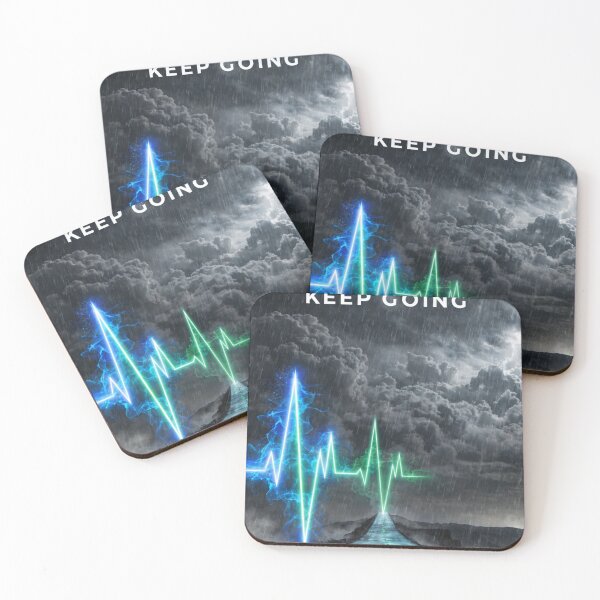 Item preview, Keep Going – Every Beat Matters designed and sold by LordOfWear.