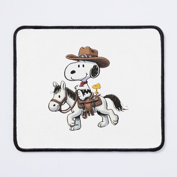 Item preview, Cowboy Snoopy Riding Horse with Woodstock designed and sold by henryavincnt.