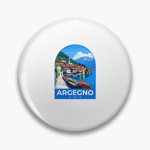Item preview, Argegno Italy Travel Sticker designed and sold by TulipaGraphics.
