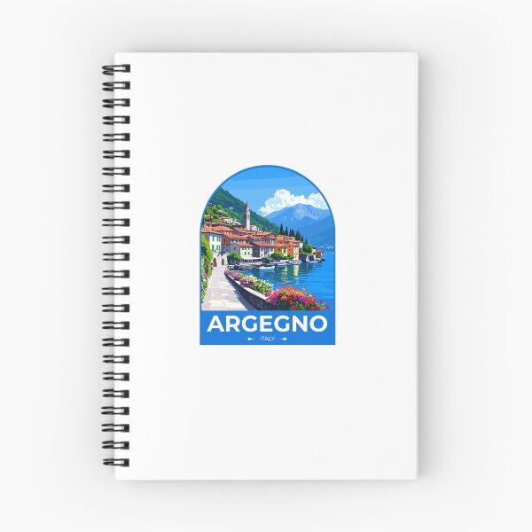 Item preview, Argegno Italy Travel Sticker designed and sold by TulipaGraphics.
