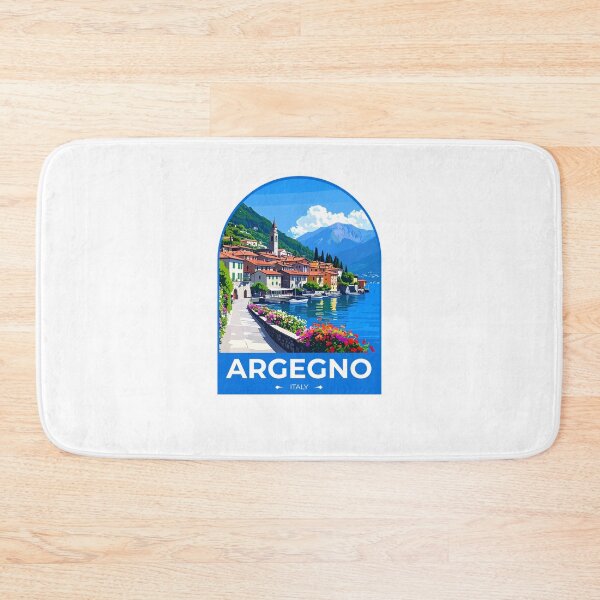 Item preview, Argegno Italy Travel Sticker designed and sold by TulipaGraphics.