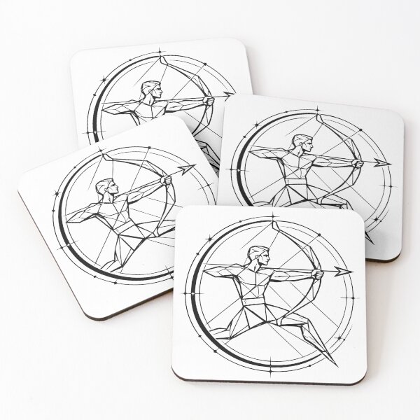 Item preview, Sagittarius Zodiac Sign – Goal & Freedom designed and sold by ElvisU.