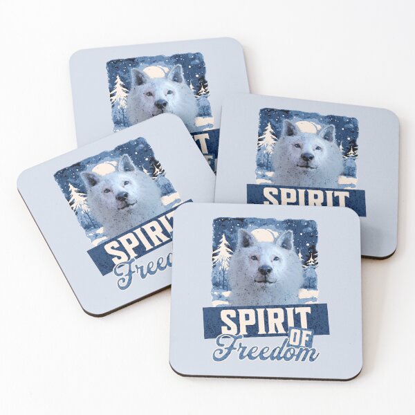 Item preview, Arctic Wolf Spirit of Freedom Wildlife Design designed and sold by Vac1.