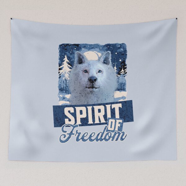 Item preview, Arctic Wolf Spirit of Freedom Wildlife Design designed and sold by Vac1.