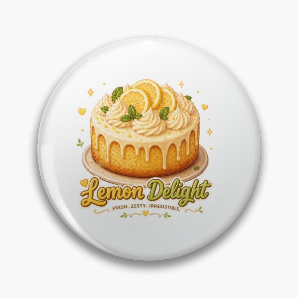Item preview, Lemon delight Kawaii lemon cake designed and sold by Design by Sara.