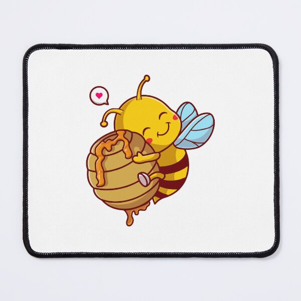 Item preview, Cute Honey Bee Hugging Honeycomb Pot designed and sold by henryavincnt.