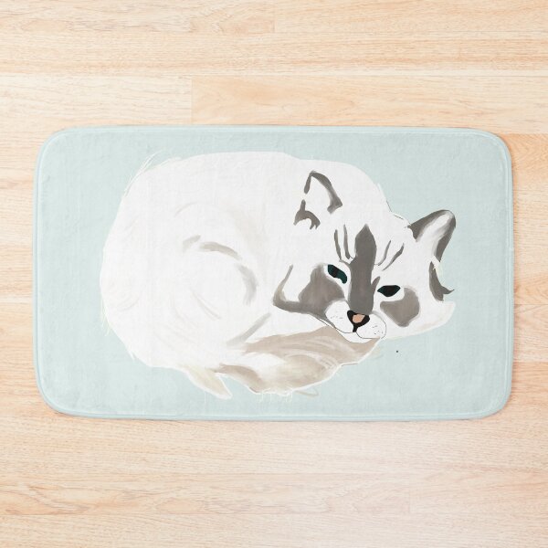 Item preview, Ragdoll Kitten Milo Cute Cat Illustration designed and sold by Najomiartstudio.