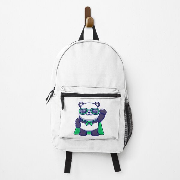 Item preview, Cute Panda Superhero with Green Cape designed and sold by henryavincnt.