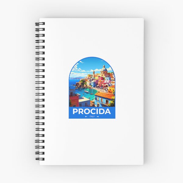 Item preview, Procida Italy Travel Sticker designed and sold by TulipaGraphics.