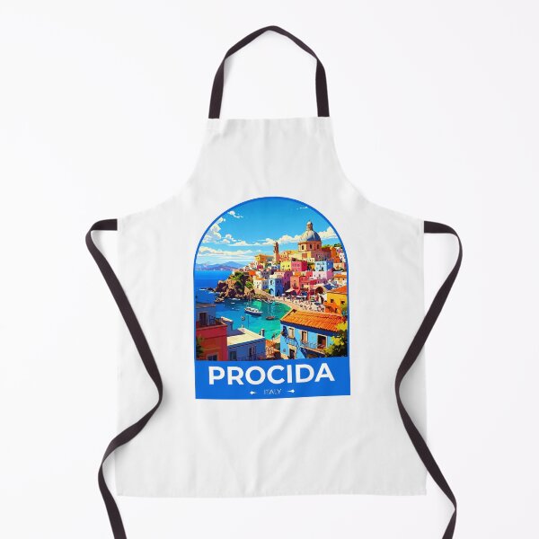 Item preview, Procida Italy Travel Sticker designed and sold by TulipaGraphics.