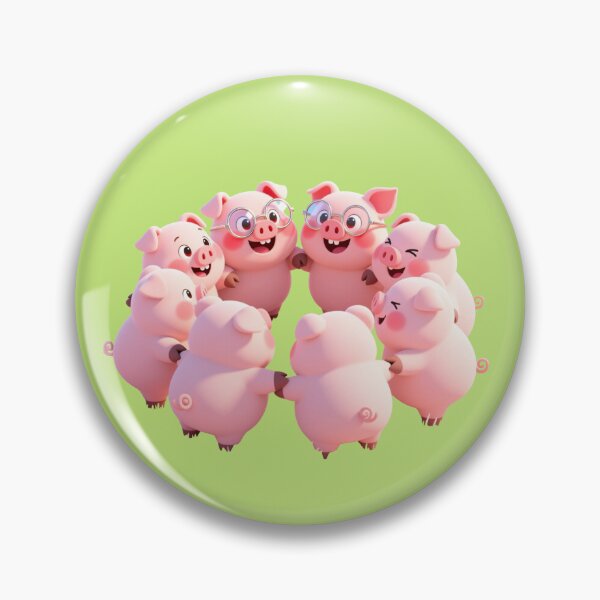 Item preview, A bunch of little fat pigs designed and sold by RiverFong.