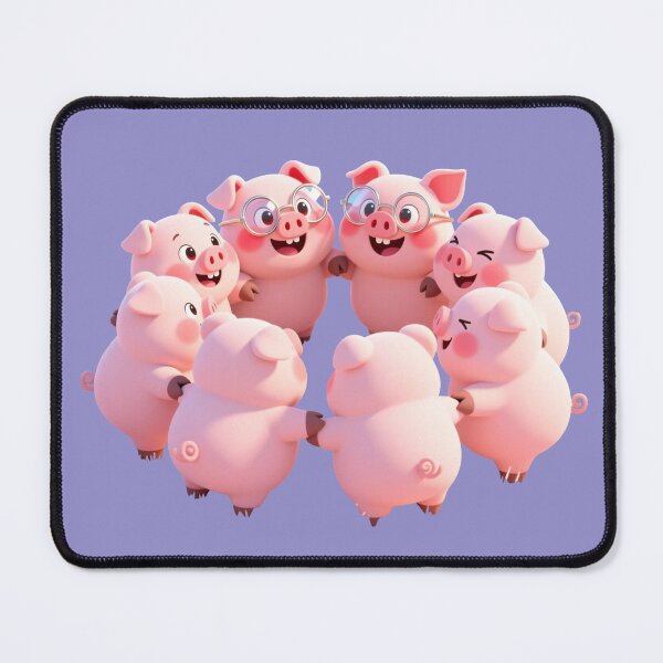 Item preview, A bunch of little fat pigs designed and sold by RiverFong.