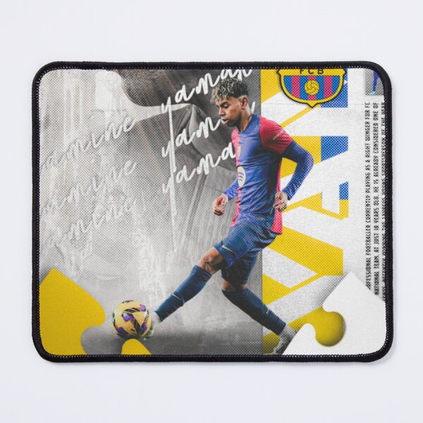 Item preview, Lamine Yamal "La Masia Star" Pop Art Soccer Design designed and sold by Shopunte.