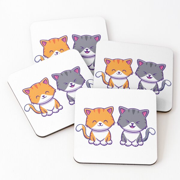 Item preview, Cute Best Friend Kawaii Cats designed and sold by henryavincnt.