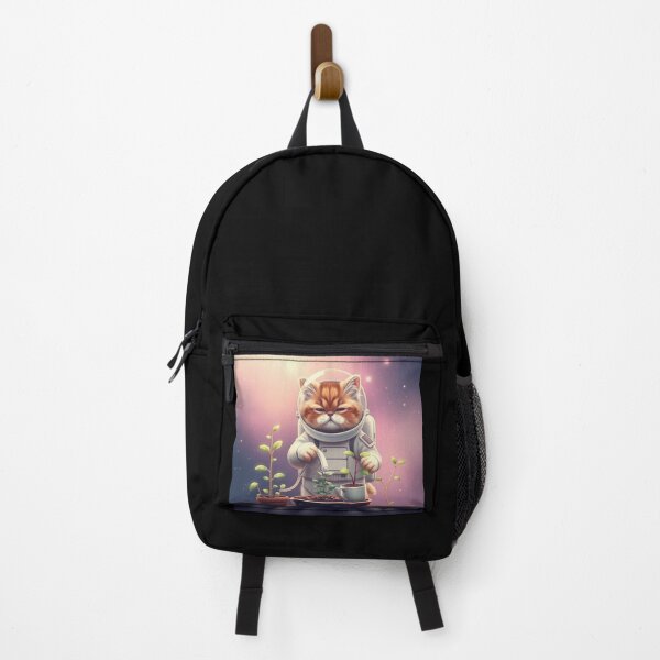 Item preview, Astronaut Cat Gardener Space Galaxy Illustration designed and sold by artlife4.