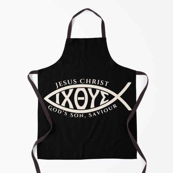 Item preview, Jesus Christ Ichthys Fish Symbol – God’s Son Savior Christian Faith Design designed and sold by Fradikal.