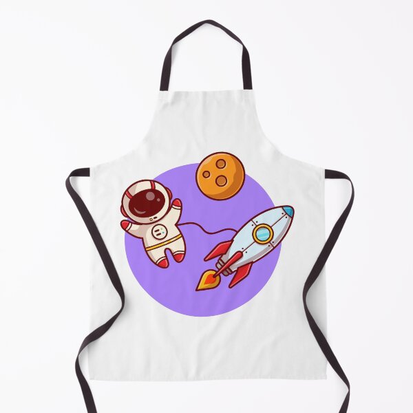 Item preview, Cute Astronaut Floating in Outer Space designed and sold by henryavincnt.
