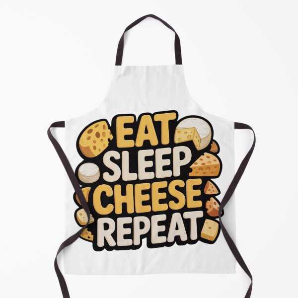 Item preview, Eat sleep cheese repeat designed and sold by Polon93.