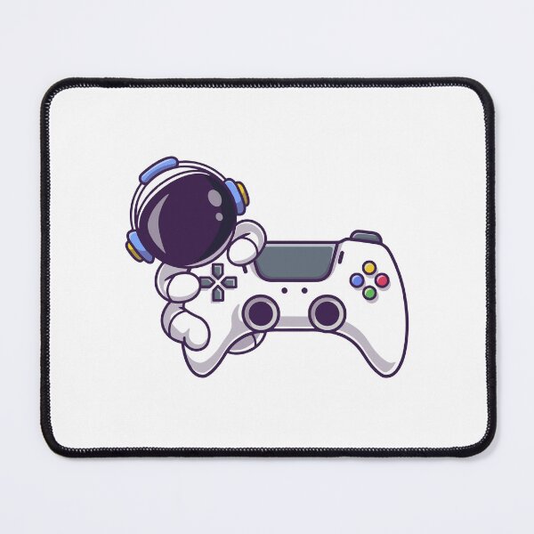 Item preview, Astronaut Gamer Holding Controller designed and sold by henryavincnt.