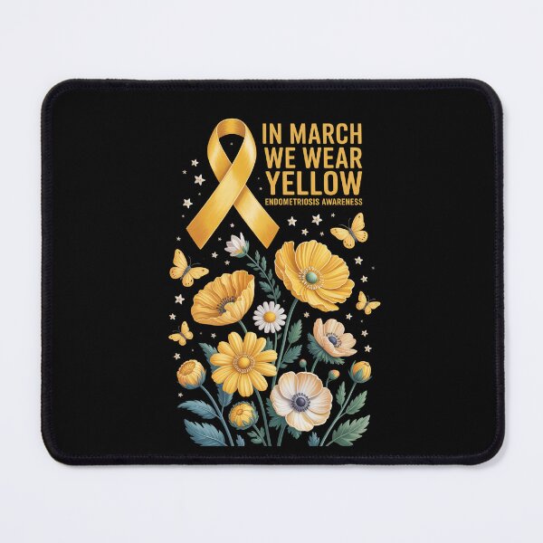 Item preview, March Yellow Awareness Ribbon designed and sold by jkrphoto.