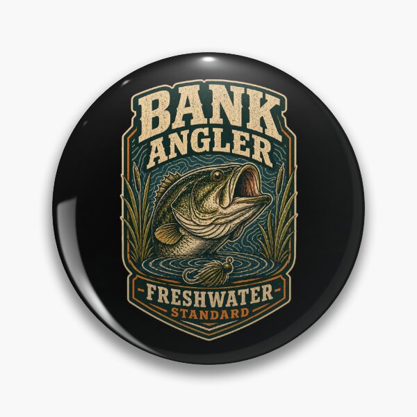 Item preview, Bank Angler Freshwater Standard Fishing Shirt designed and sold by Andrew Lomax.