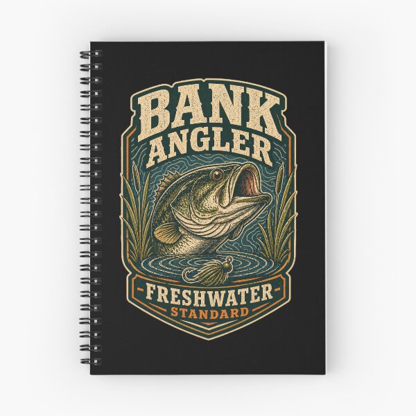 Item preview, Camisa de pesca estándar Bank Angler para agua dulce designed and sold by Andrew Lomax.