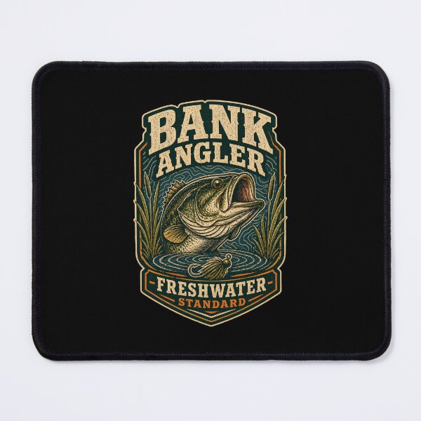 Item preview, Bank Angler Freshwater Standard Fishing Shirt designed and sold by Andrew Lomax.