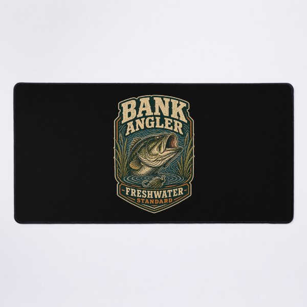Item preview, Camisa de pesca estándar Bank Angler para agua dulce designed and sold by Andrew Lomax.