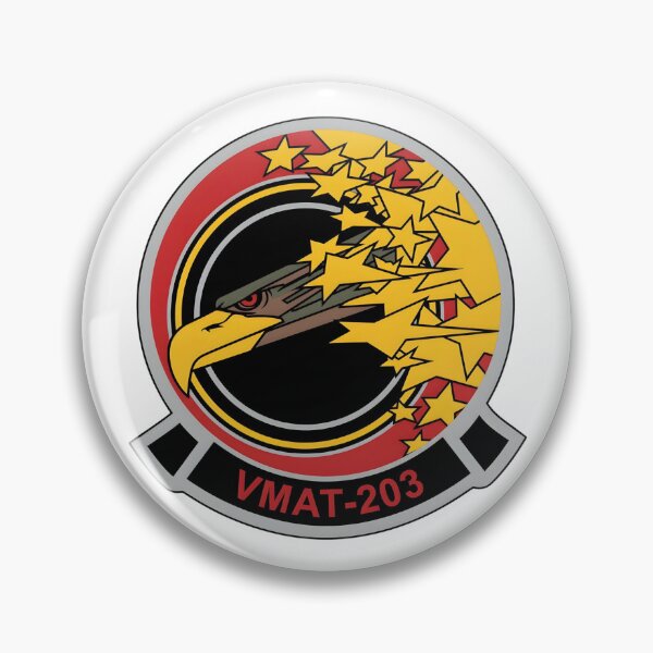 Item preview, VMAT-203 Hawks: Marine Attack Training Squadron 203 Insignia designed and sold by CharlieDesings.