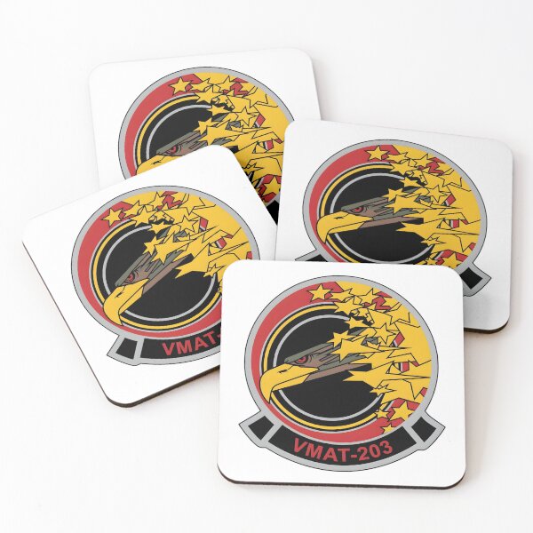 Item preview, VMAT-203 Hawks: Marine Attack Training Squadron 203 Insignia designed and sold by CharlieDesings.