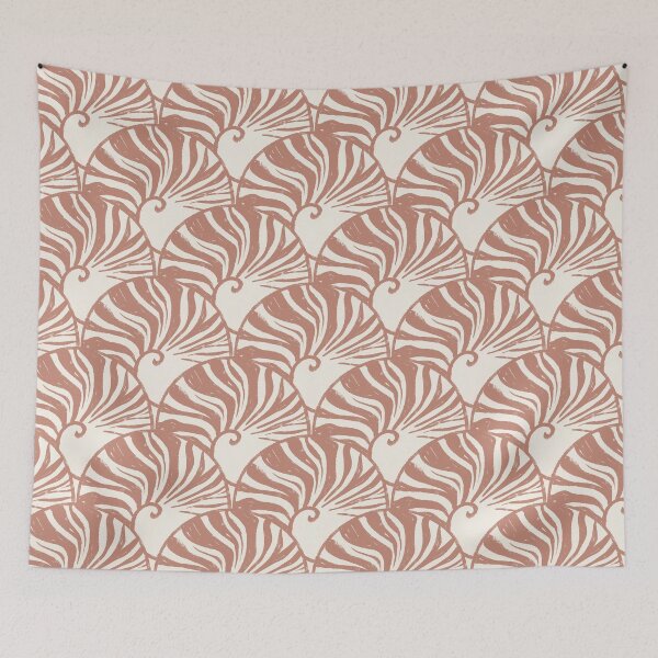 Item preview, Nautilus Scallops - Sand designed and sold by birchandbirdbk.