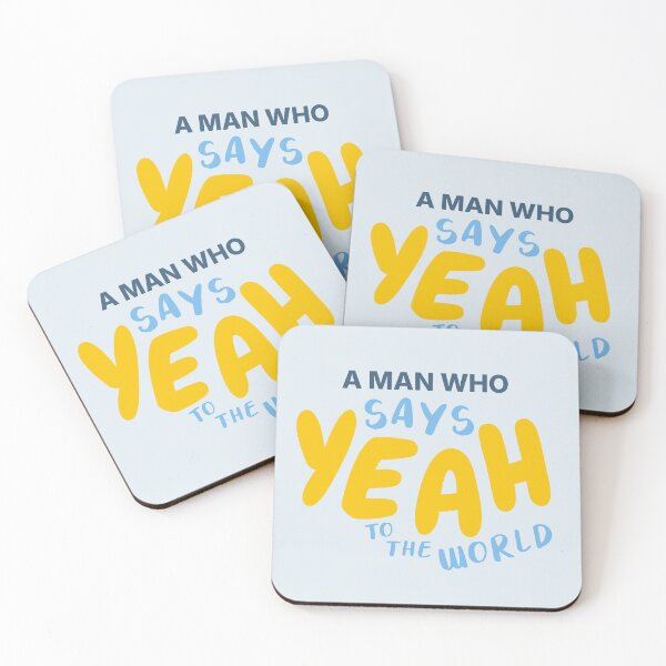 Item preview, A Man Who Says Yeah Shirt designed and sold by heyyoyeah63.
