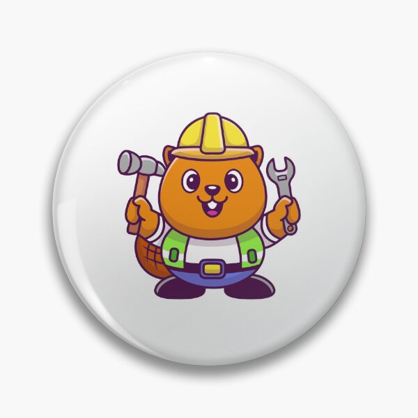 Item preview, Handy Beaver Builder Construction Worker designed and sold by henryavincnt.