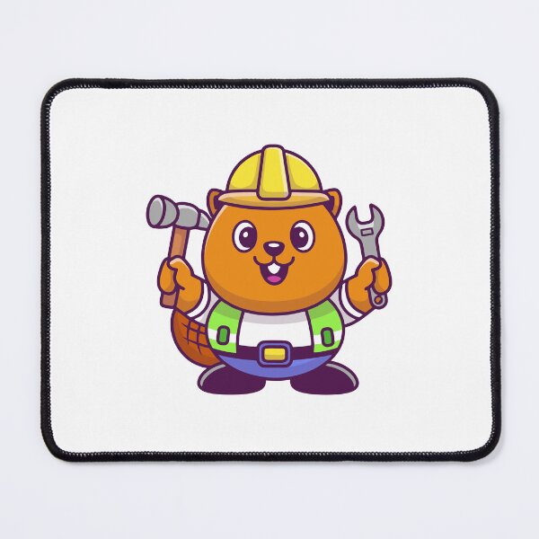 Item preview, Handy Beaver Builder Construction Worker designed and sold by henryavincnt.