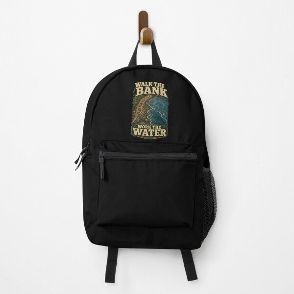 Item preview, Walk The Bank Work The Water Fishing Shirt designed and sold by Andrew Lomax.