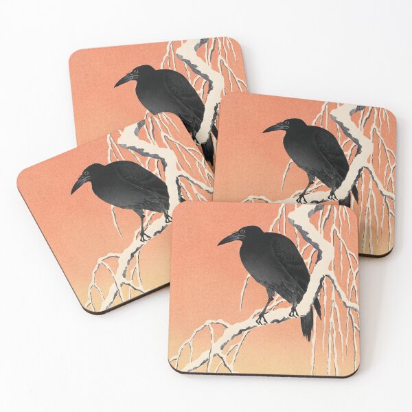 Item preview, Crow on a branch designed and sold by Syntetyc.