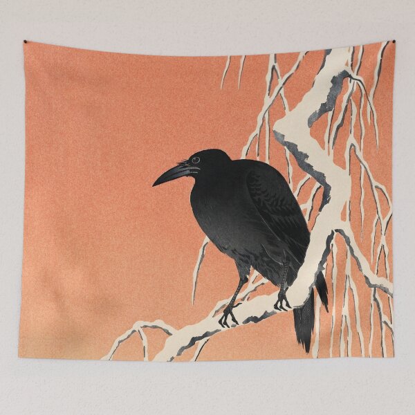 Item preview, Crow on a branch designed and sold by Syntetyc.